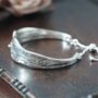 Shell Scroll Vintage Spoon Bracelet, thumbnail 2 of 5