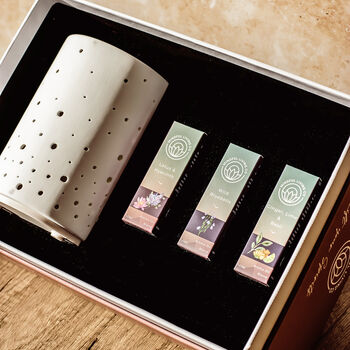 Ceramic Usb Oil Or Wax Melt Warmer Gift Set, 10 of 10