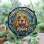 Cocker Spaniel Golden Memorial Suncatcher, thumbnail 5 of 6