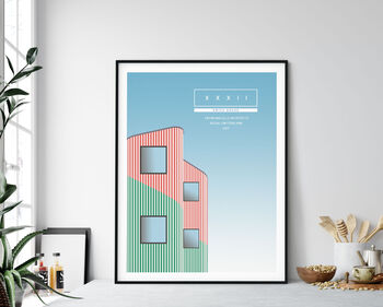 Architecture Print Swiss House, 5 of 6