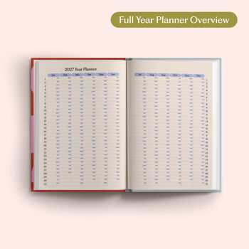 2027 Diary | A5 Hardcover Week To View | Les Fleurs, 2 of 7
