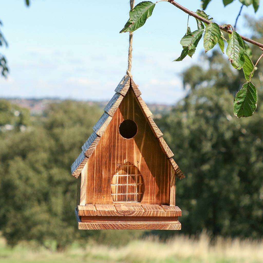 Personalised Hanging Garden Bird House By Dibor