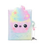 Cute Cupcake Glitter Secret Lock Diary, thumbnail 1 of 2