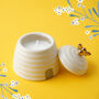 The Beekeeper Ceramic Pot Tealight Candle, thumbnail 1 of 3