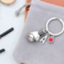 Silver Boxing Personalised Keyring, thumbnail 9 of 11