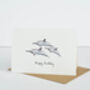 Dolphin Pod Greetings Card, thumbnail 1 of 3