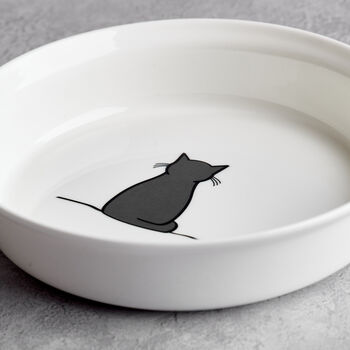 Cat Bowl With Sitting Cat, 3 of 6