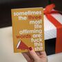 Pick Me Up Gift For Friends Pocket Size Notebook, thumbnail 1 of 6