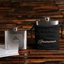 Personalised 148 Ml Stainless Steel Flask, thumbnail 1 of 4