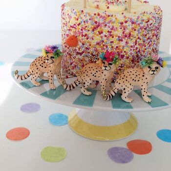 Flower Animal Cake Toppers, 2 of 9