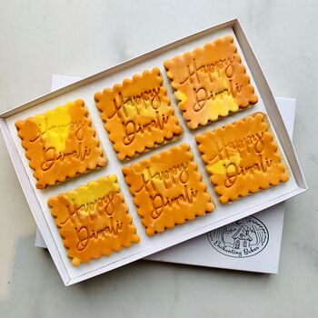 Happy Diwali Biscuit Gift Box, 4 of 6