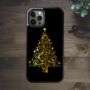 Gold Christmas Tree iPhone Case, thumbnail 2 of 3