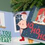 Moaning And Jiggling Animated 'Sexy Santa'! Funny And Cheeky Christmas Card, thumbnail 7 of 12