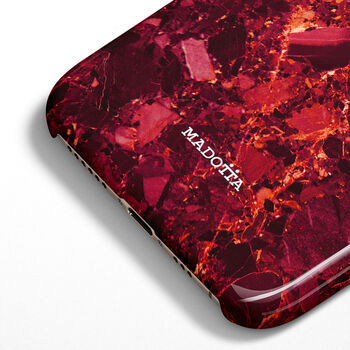 Red Marble Case For iPhone, 4 of 4