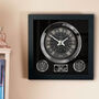 Personalised Ferrari 250 Gt Pininfarina Black Speedo Wall Clock, thumbnail 1 of 5