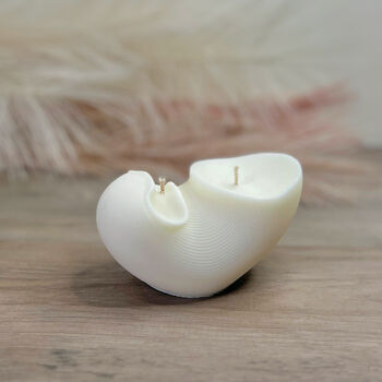 Conch Shell Natural Soy Wax Candle Sculpture Candles, 7 of 8