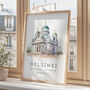 Fineland Destination Travel Print Of Helsinki, thumbnail 2 of 7