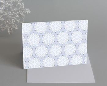 Snowflake Christmas Cards, 4 of 9