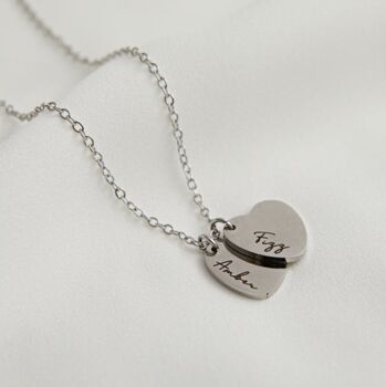 Personalised Heart Pendant Necklace, 4 of 9
