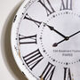 Pasteur Vintage Style Wall Clock, thumbnail 5 of 7