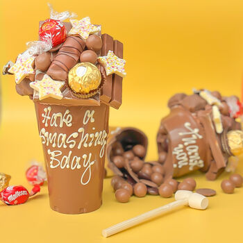 Happy Mother's Day Belgian Chocolate Smash Cup, 3 of 10