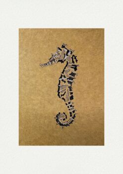 Shaded Fish Pointillism Diy Art Kit Set Of Four, 6 of 9