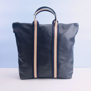 Monogram Large Leather Backpack Handbag, 12 of 12