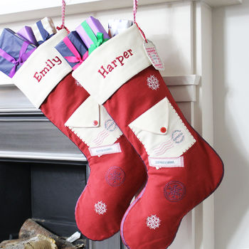Personalised Letter To Santa Stocking, 2 of 8