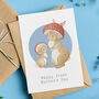 Mushroom Bunny First Mother's Day Card Personalised, thumbnail 1 of 3