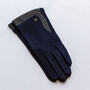 Merino Wool Touch Screen Gloves With Herringbone Cuff, thumbnail 10 of 12