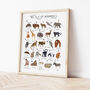 The A To Z Of Mammals Print, thumbnail 4 of 6