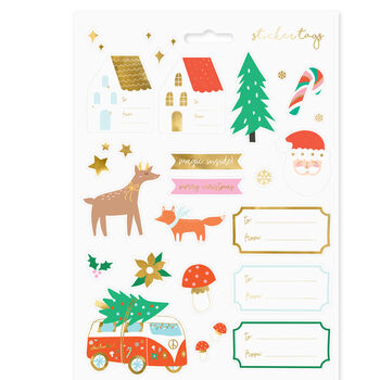 Christmas Fun Sticker Sheets And Gift Labels, 5 of 6