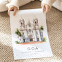 Goa India Travel Wall Art Poster, thumbnail 2 of 7