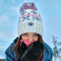 Pastal Ice Crystal Nordic Reflective Super Bobble, thumbnail 4 of 5