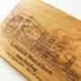 Personalised London City Skyline Cutting Board, thumbnail 3 of 5
