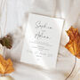 This Is Love Wedding Invitation + RSVP Card Set, thumbnail 3 of 4