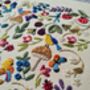 Birds, Bugs And Berries, Hand Embroidery Kit, thumbnail 4 of 12
