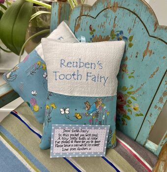 Peter Rabbit Tooth Fairy Pillow Bag, 9 of 9