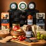 Luxury Cheese And Pate Gift Hamper Basket, thumbnail 1 of 5