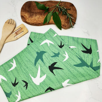 Sky Green Tea Towel, 2 of 7