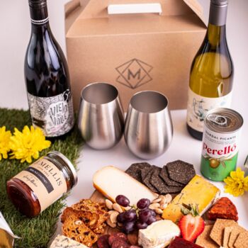 A Picnic Gift Hamper With Wine And Treats, 2 of 2