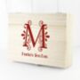 Monogrammed Tea Box, thumbnail 5 of 6