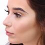 Sterling Silver 3mm Heart L Shaped Nose Stud, thumbnail 1 of 3