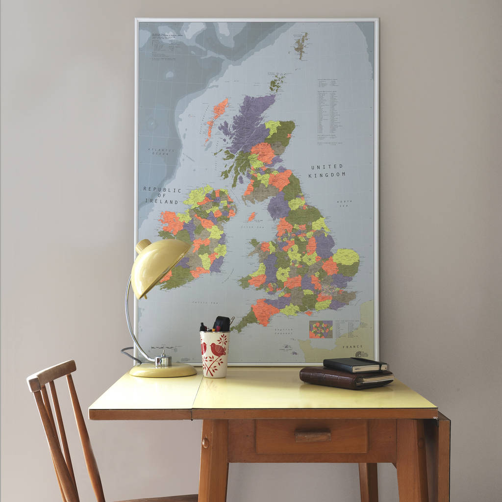 British Isles Map, 1 of 12