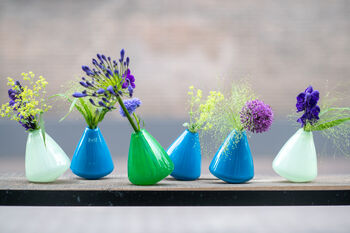 Tumbling Glass Vase Plum, 4 of 7