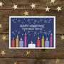Personalised 'Candlelight' Christmas Card, thumbnail 1 of 3