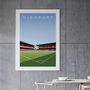 Arsenal Fc Highbury West Stand North Bank Poster, thumbnail 1 of 8