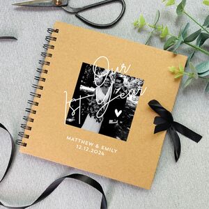 Personalised Couples Scrapbook - Sunday's Daughter
