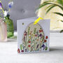 Easter Wildflower Hanging Decoration And Card In One, thumbnail 1 of 7