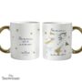 Personalised The Snowman Let It Snow Gold Handle Mug, thumbnail 3 of 4